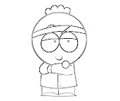 #9 Stan Marsh Coloring Page