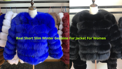 NEW 50CM Women Warm Real Fox Fur Coat Short Slim Winter Genuine Fur Jacket Fashion Outwear Luxury Natural Fox Fur Coat For.