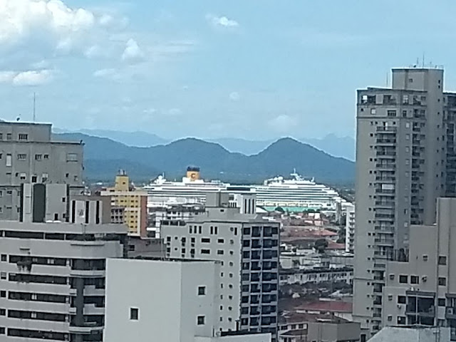 Vista do Porto de Santos