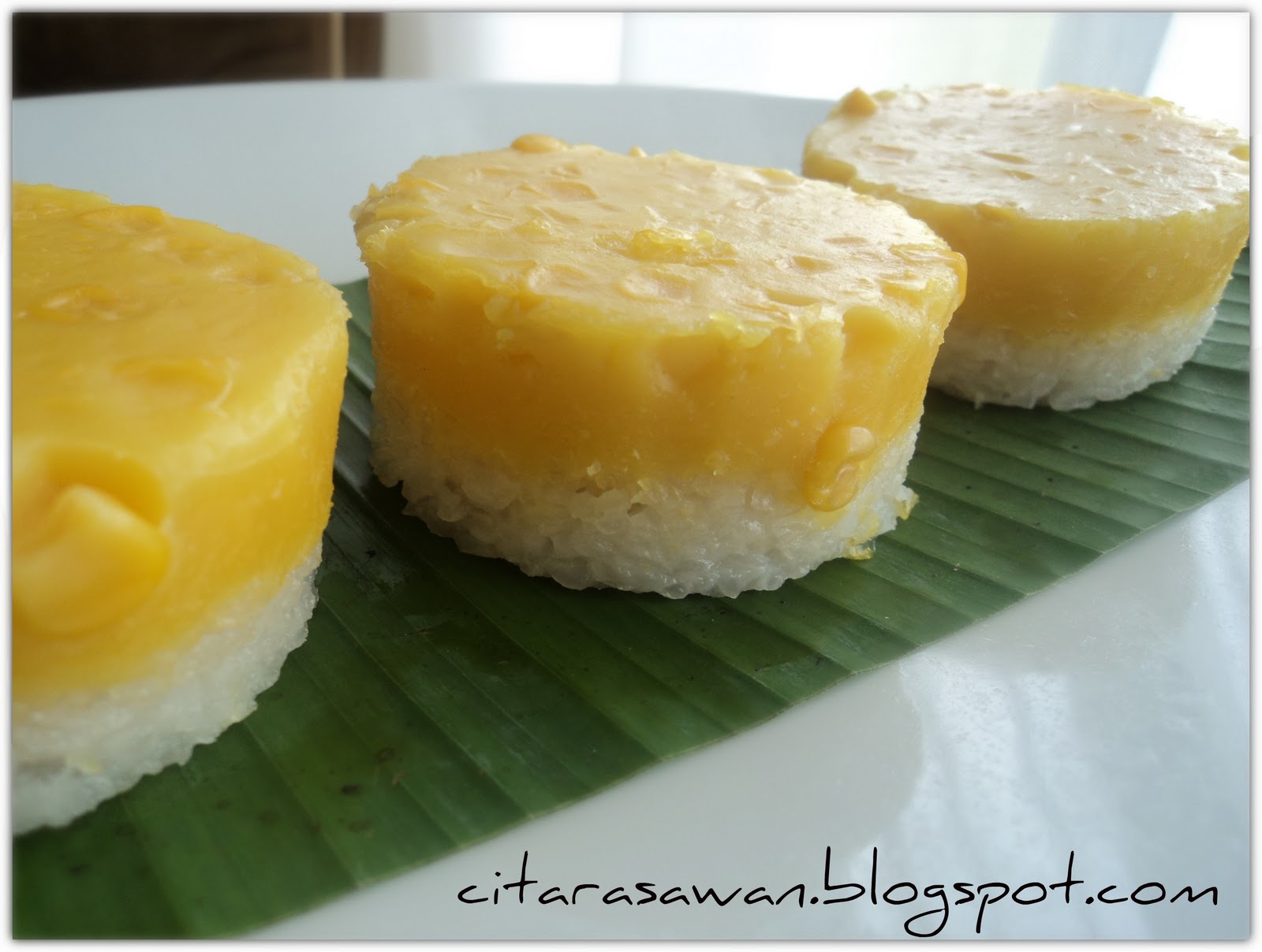 Kuih Serimuka Jagung ~ Blog Kakwan