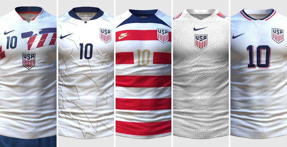 moderadamente conformidad Dedos de los pies 5 'Better' Nike USA 2022 World Cup Kits - Footy Headlines