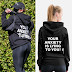 Addison Rae Your Anxiety is Lying To You Black Hoodie 
