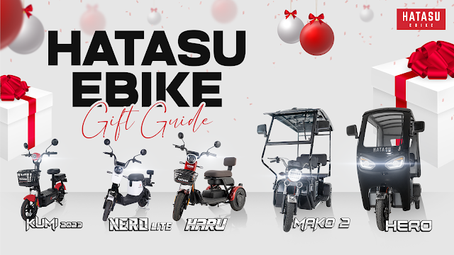 Gift Ideas for E-Bike Lovers: Your HATASU E-Bike Gift Guide