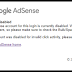 TWO COMMON REASONS FOR ADSENSE ACCOUNT GETS DISABLED