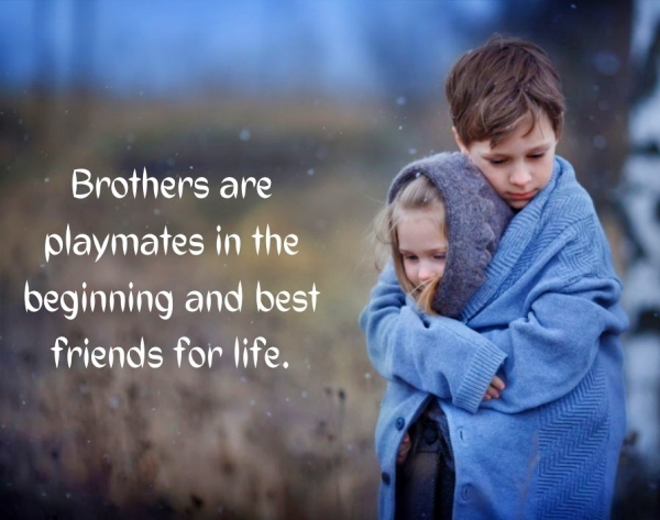 Brotherly Quotes And Sibling Sayings