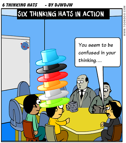 Difficult meetings? Try Six thinking hats