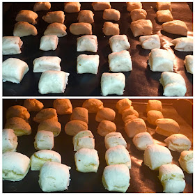 Pan de comino en el  horno