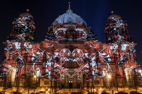 Festival das Luzes na Catedral de Berlim