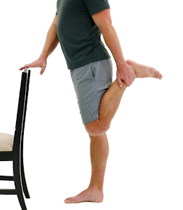 quad stretch for knee pain