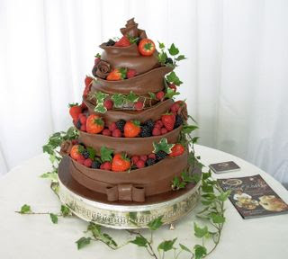 wedding cakes chocolate