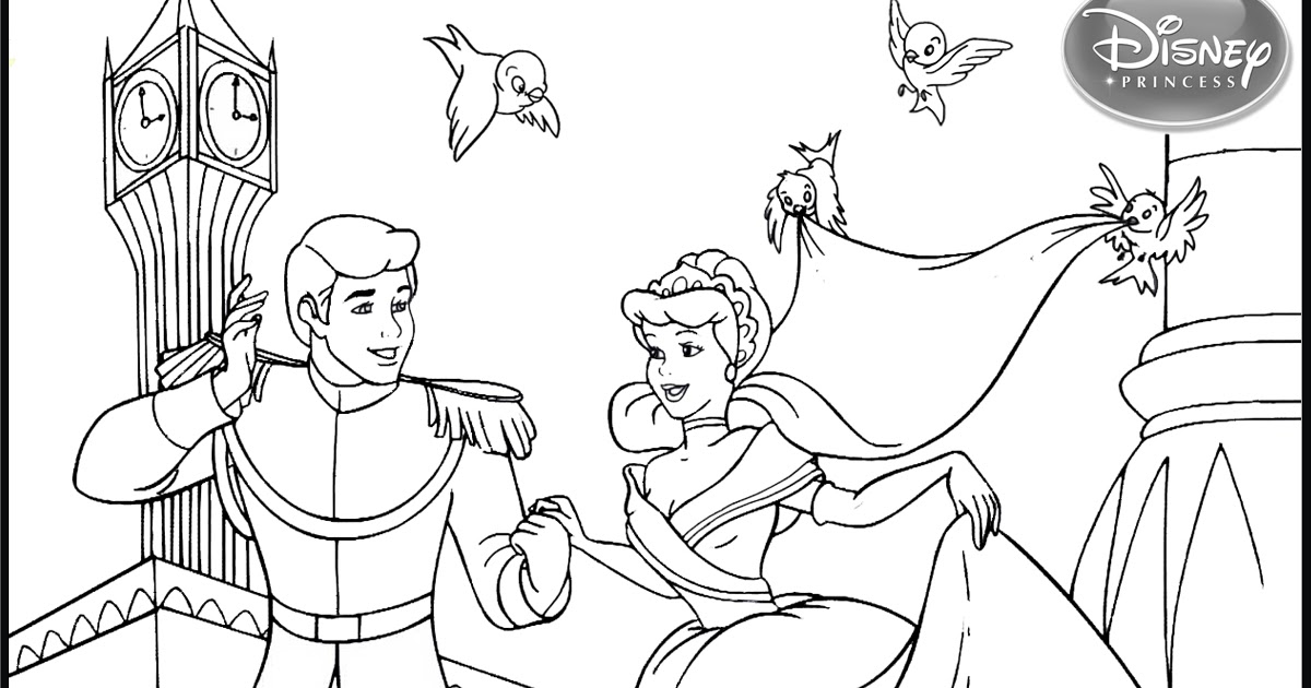 62 Cinderella Wedding Coloring Pages  Latest