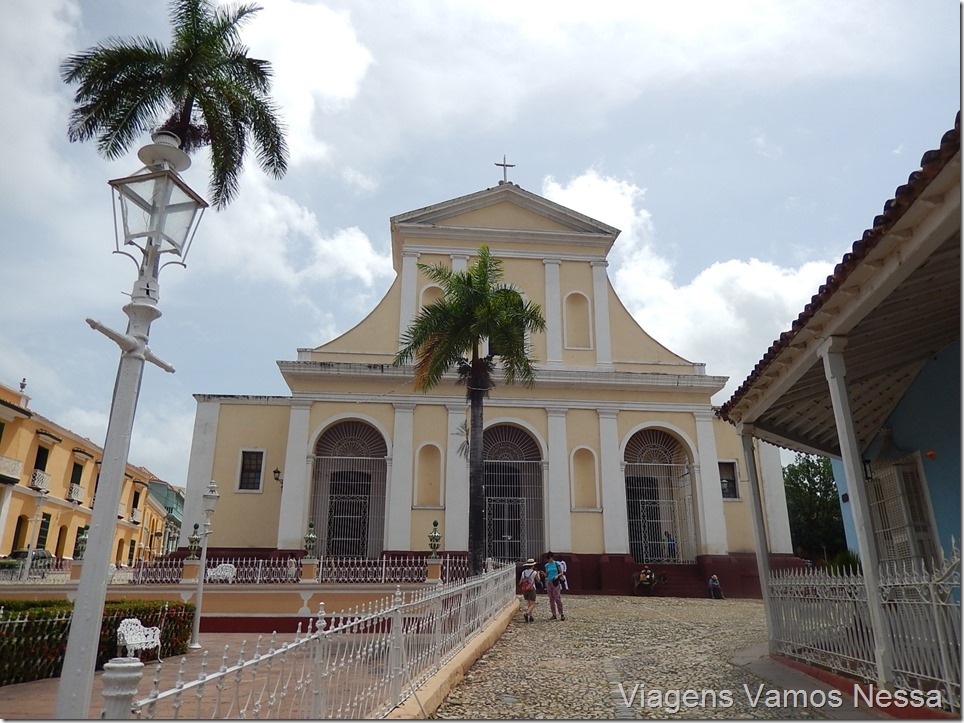 Igreja em Trinidad, Plaza Maior, Cuba