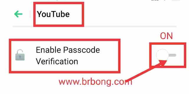 how to open youtube in pin lock of mobile