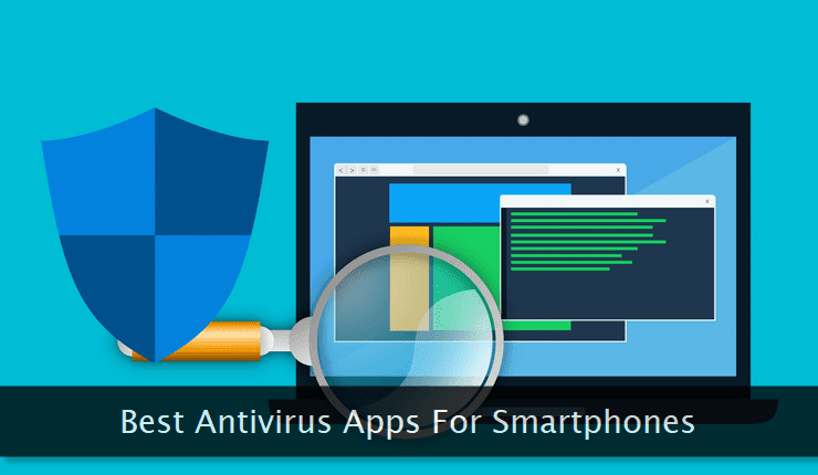 Scanning a computer through an antivirus app