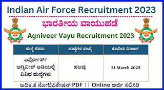 IAF Recruitment 2023 – Apply Online for Various Air Force Posts‌‌