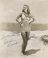 Carole Landis 1941 Autographed Photo