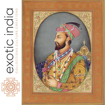 Shah Jahan Watercolor Painting