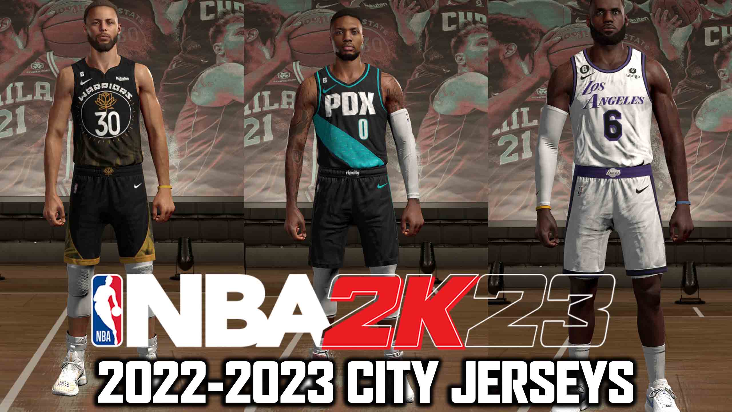 NBA 2K23 - All New Jerseys (Statement, City, Classic) 