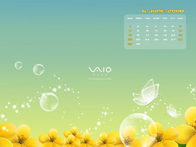 vaio wallpapers. VAIO China Calendar Wallpaper