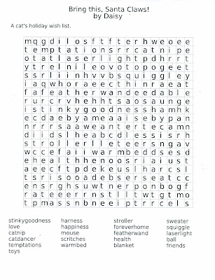 Christmas Crossword Puzzles Print on Did You Find All Of The Words  Click Here To See The Solution