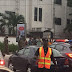 Photos: Soldiers flood Victoria Island this morning