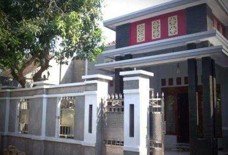  Rumah  Minimalis  Modern Gambar  dan Jenis Pagar  Rumah  