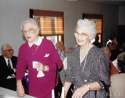 Lucille Taskey and Evelyn Larson