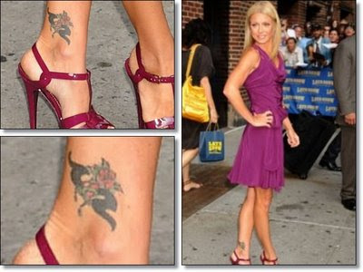 Celebrity Feet Tattoo