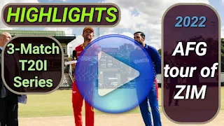 Afghanistan tour of Zimbabwe 3-Match T20I Series 2022