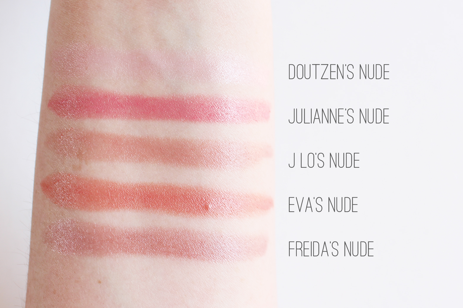 L'OREAL PARIS | Collection Exclusive Nudes Lipstick Collection - Review + Swatches