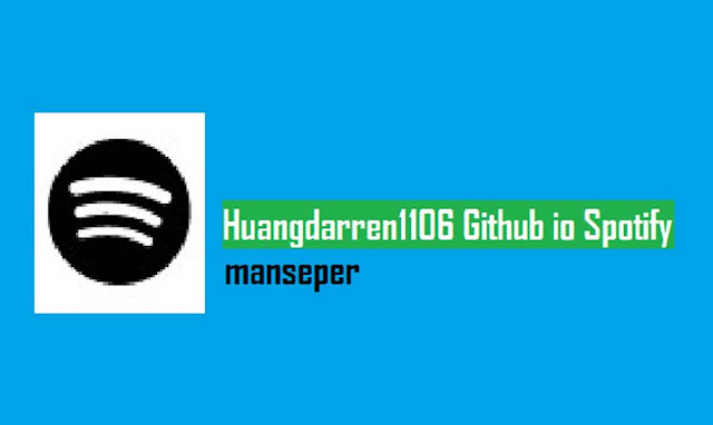 huangdarren1106 github spotify