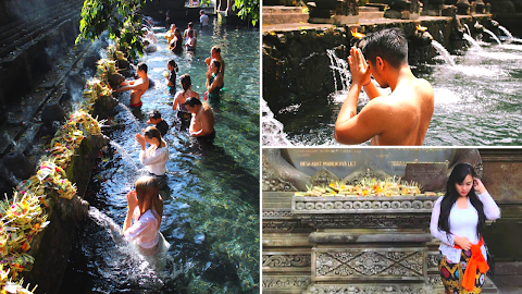 Sejuk dan Damai! Ini Tata Cara Healing ke Pura Tirta Empul di Bali!