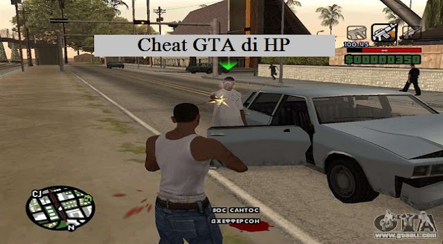 Cheat GTA di HP