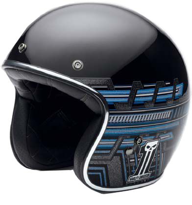 http://www.adventureharley.com/harley-davidson-helmet-retro-3-4-helmet-black