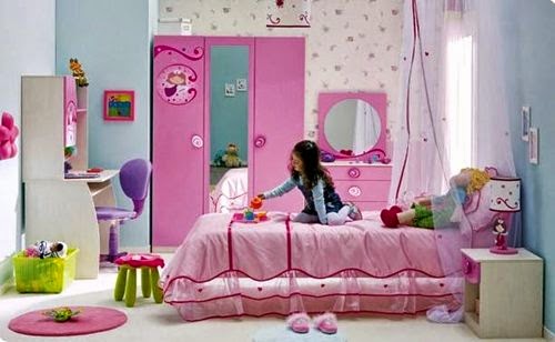 Model Desain Kamar Tidur Anak Perempuan