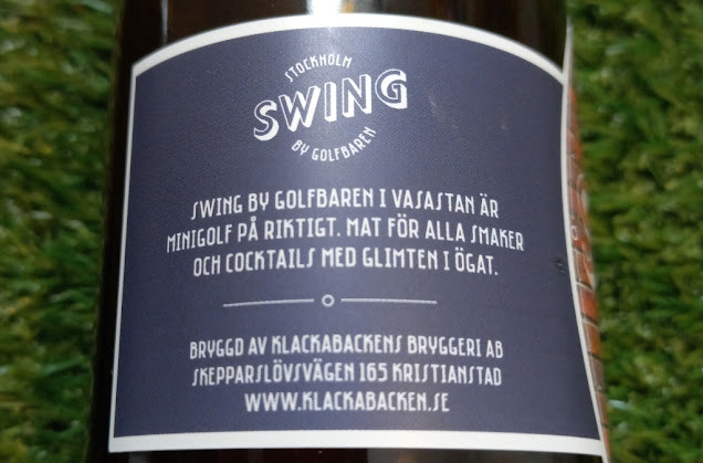 Session Ale from Swing by Golfbaren in Stockholm