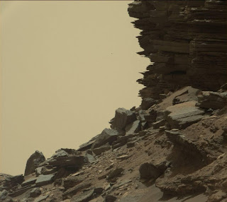 Mars Rock Formations