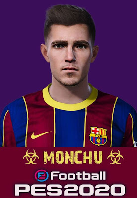 PES 2020 Faces Ramón Rodríguez Jiménez "Monchu" by Raden