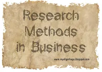 Research Methods in Business Sheet