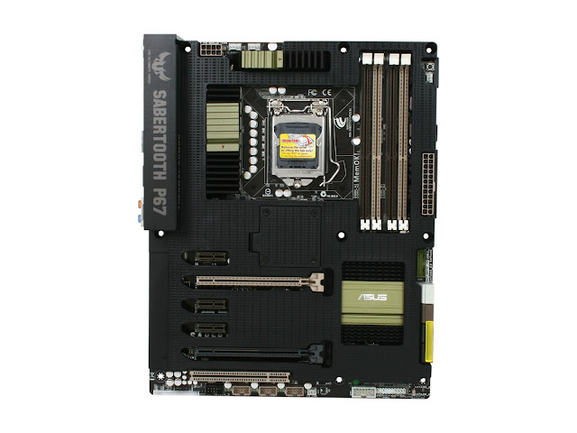 Asus Sabertooth P67 Motherboard Image