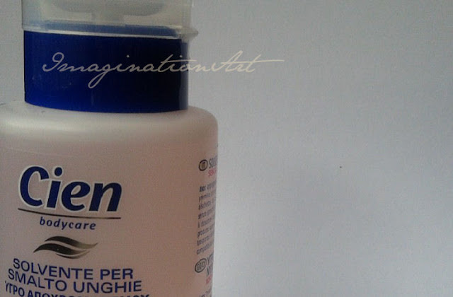 cien solvente per unghie senza acetone