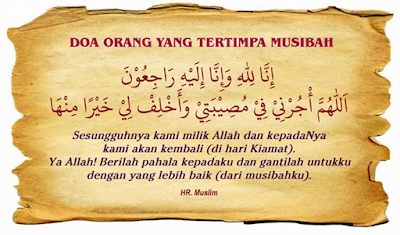 doa tertimpa musibah