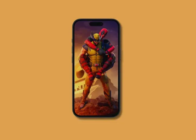 Wolverine's shoulder companion: Deadpool