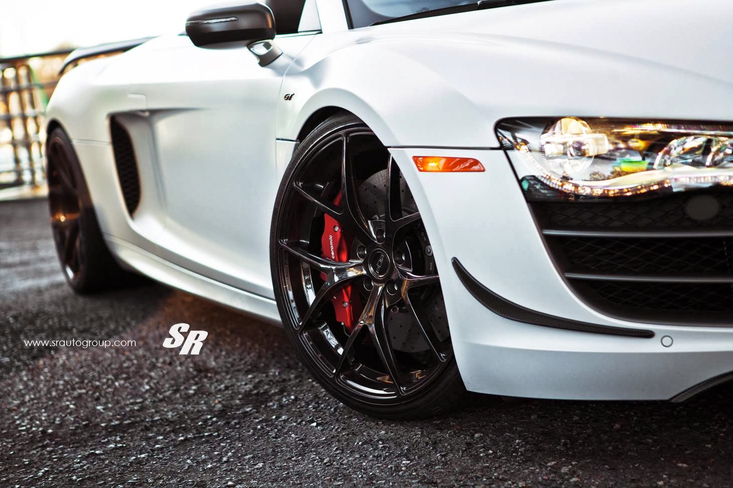 Limited edition Audi R8 GT Spyder with Black Diamond PUR Wheels Luxurious look