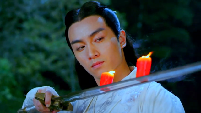 scene from ep2 in popular cdrama Three Heroes and Five Gallants starring Chen Xiao