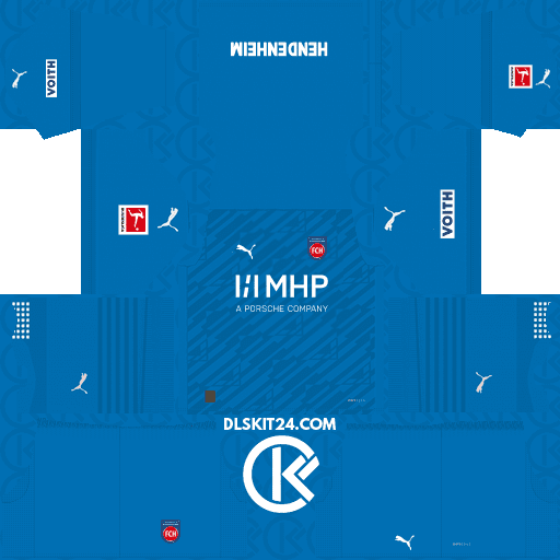 Heidenheim Kits 2023-2024 Puma - Dream League Soccer Kits 2024 (Goalkeeper Away)