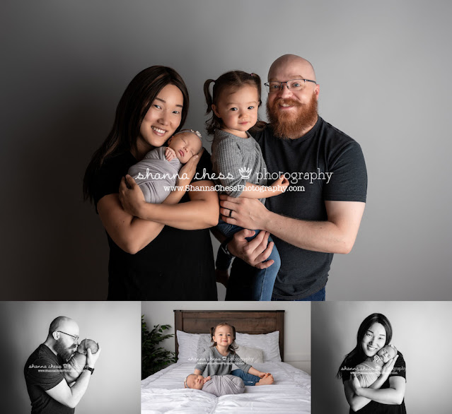 Eugene Oregon newborn and family photographer