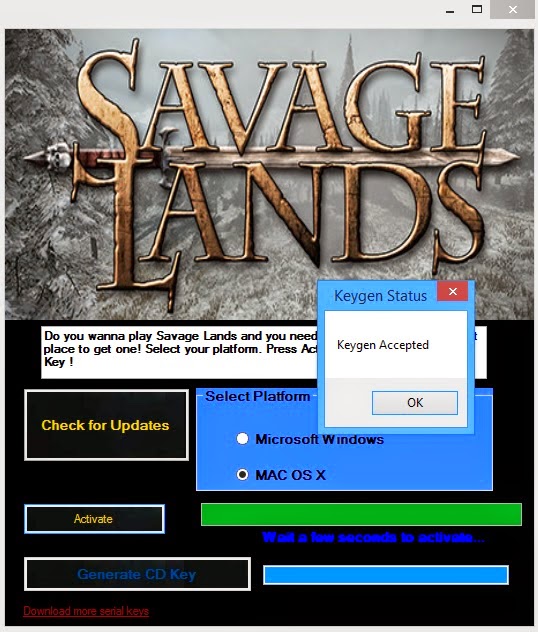 Savage Lands download generator cd key