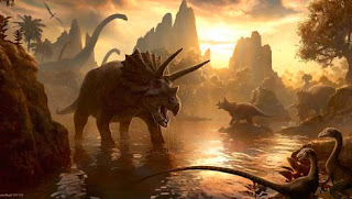 Manusia Hidup di Zaman Dinosaurus?