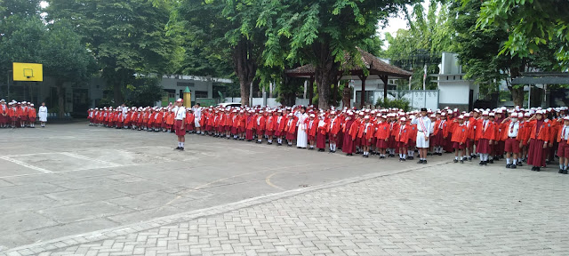 UPACARA HARI SENIN TANGGAL 20 NOVEMBER 2023 SEKALIGUS PENAMPILAN GAMELAN UNTUK PERSIAPAN SELEKSI MUSIK TRADISI